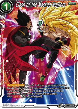 Clash of the Masked Warriors (Rare) (BT13-150) [Supreme Rivalry] | Rock City Comics