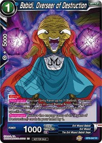 Babidi, Overseer of Destruction (Gold Stamped) (BT6-047) [Tournament Promotion Cards] | Rock City Comics