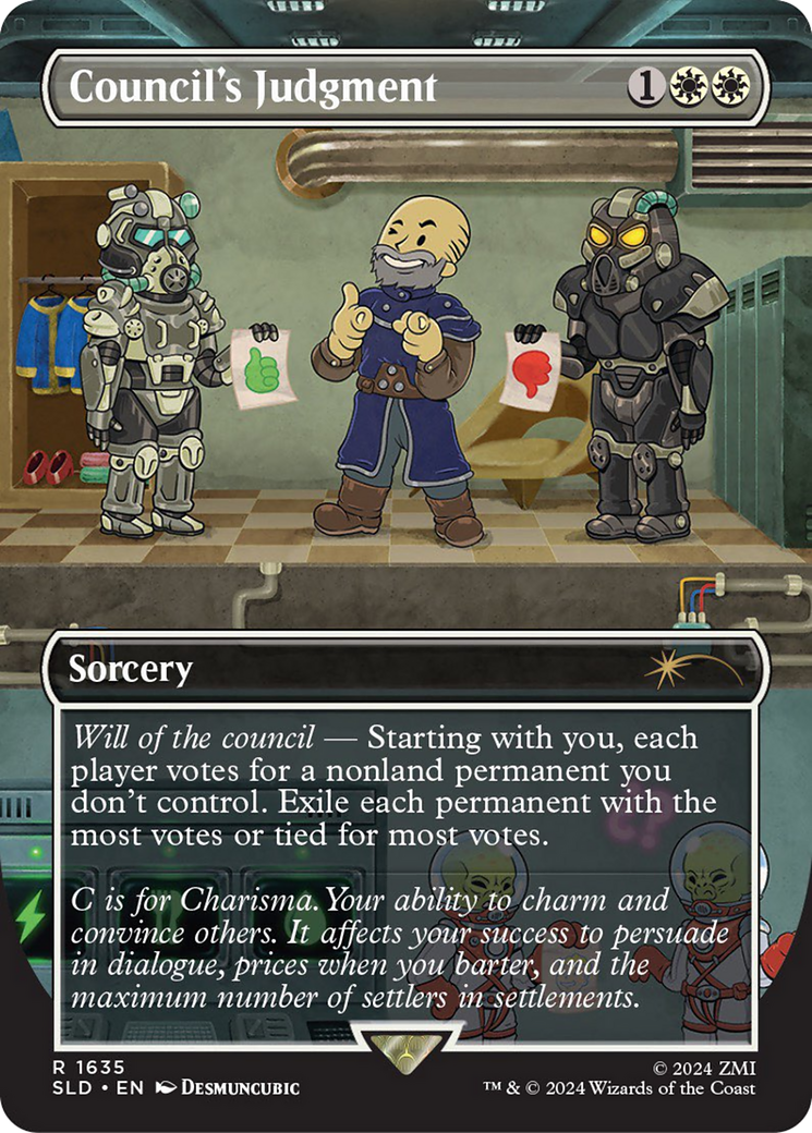 Council's Judgment (Rainbow Foil) [Secret Lair Drop Series] | Rock City Comics