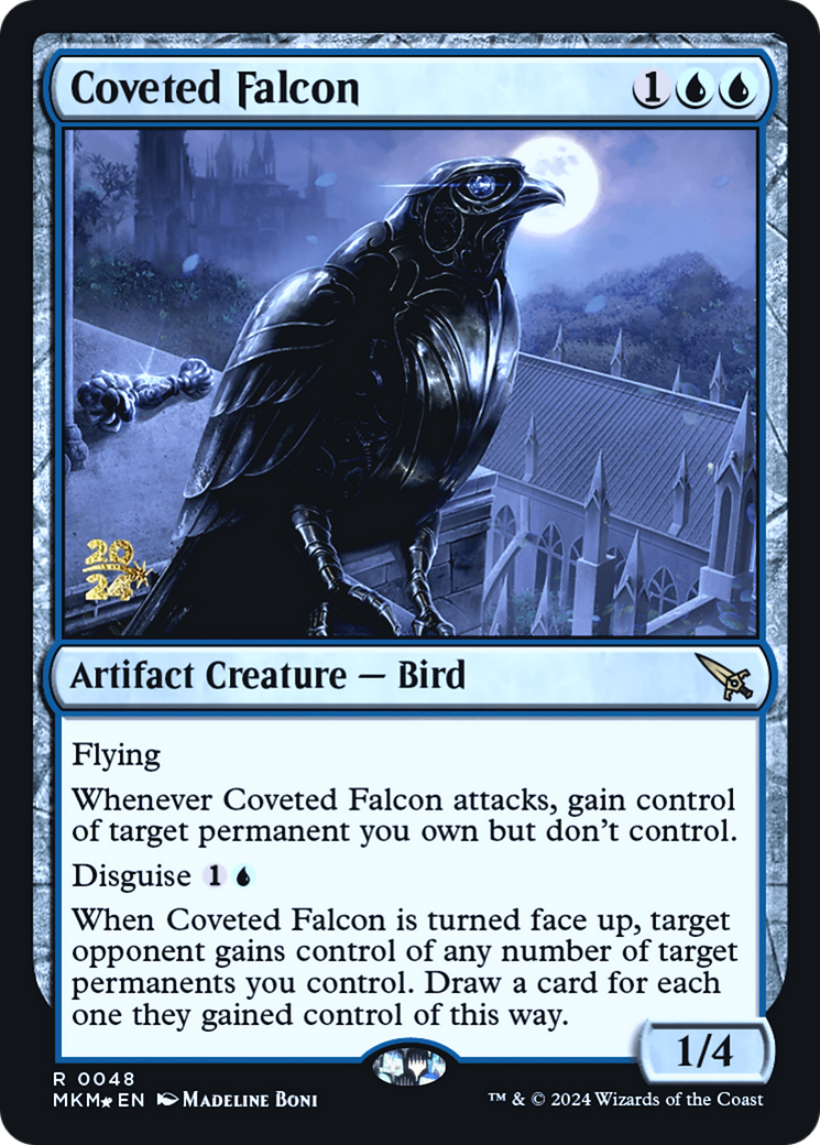 Coveted Falcon [Murders at Karlov Manor Prerelease Promos] | Rock City Comics