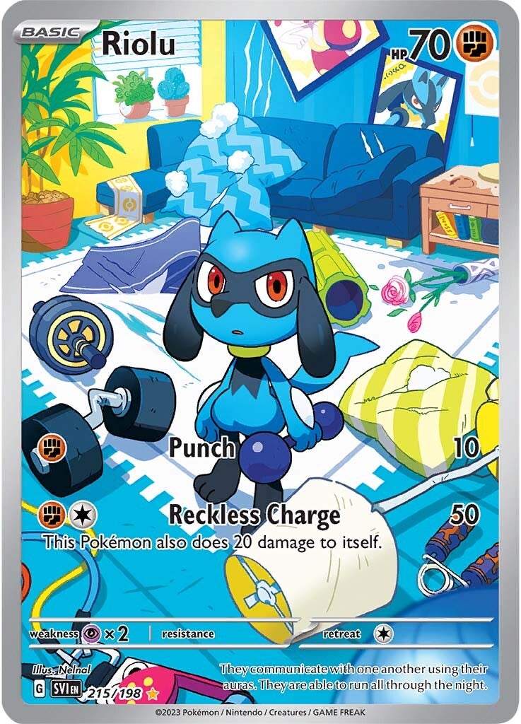 Riolu (215/198) [Scarlet & Violet: Base Set] | Rock City Comics