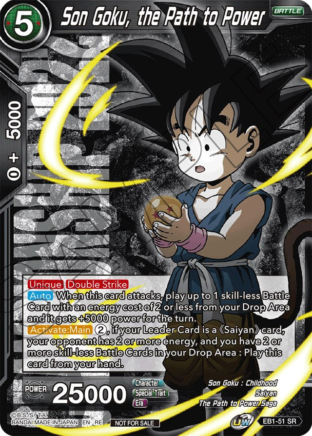 Son Goku, the Path to Power (Championship 2022) (EB1-51) [Promotion Cards] | Rock City Comics
