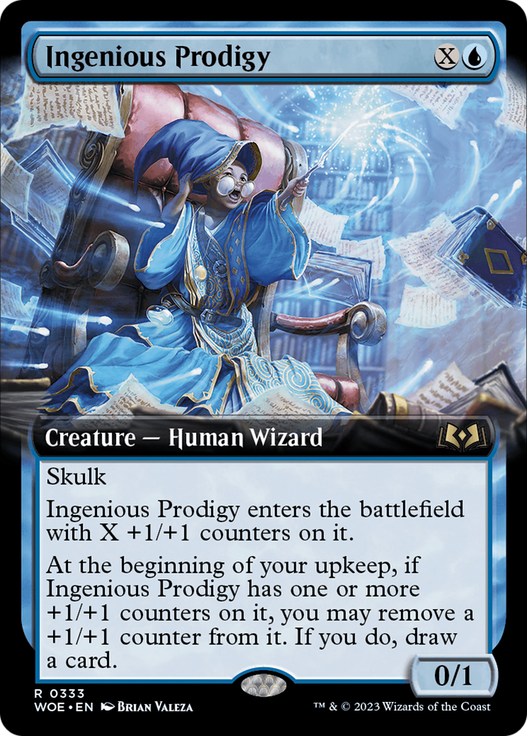 Ingenious Prodigy (Extended Art) [Wilds of Eldraine] | Rock City Comics