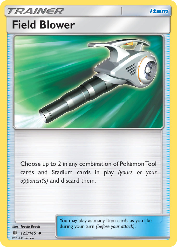 Field Blower (125/145) [Sun & Moon: Guardians Rising] | Rock City Comics