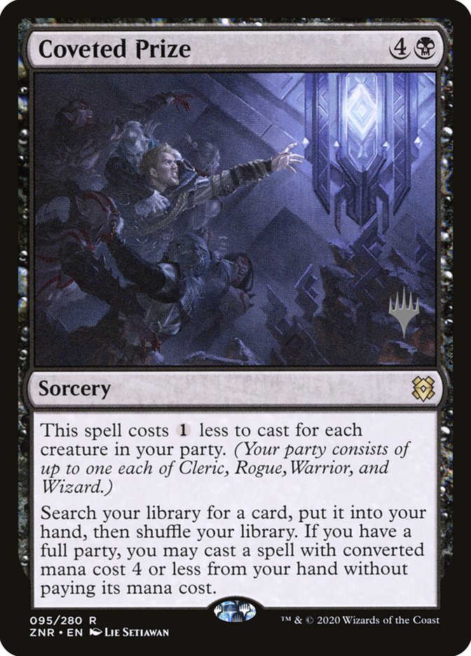 Coveted Prize (Promo Pack) [Zendikar Rising Promos] | Rock City Comics