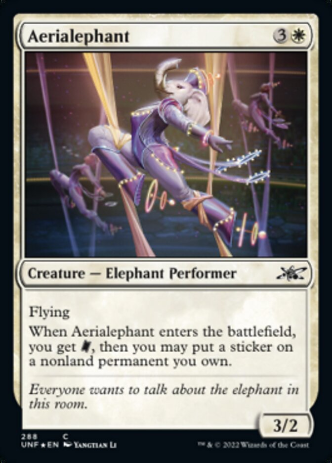 Aerialephant (Galaxy Foil) [Unfinity] | Rock City Comics