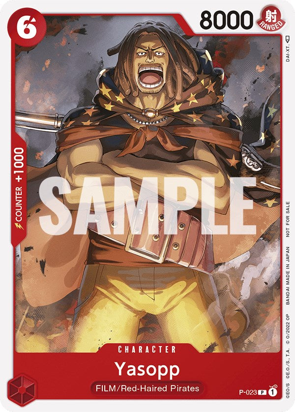 Yasopp (One Piece Film Red) [One Piece Promotion Cards] | Rock City Comics