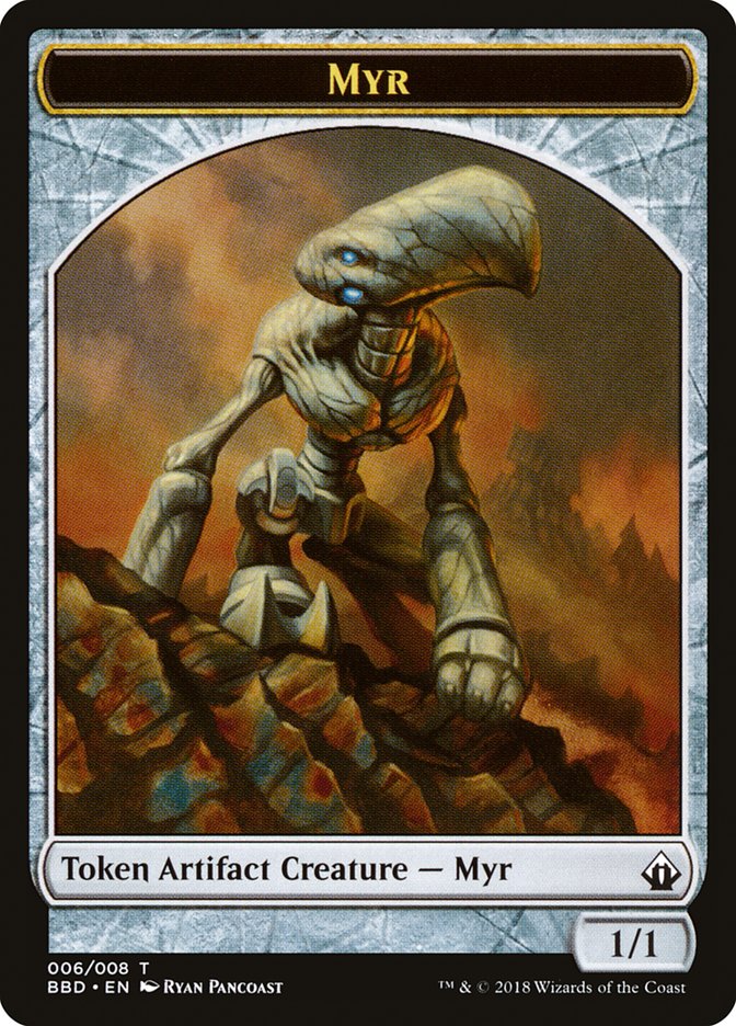 Myr Token [Battlebond Tokens] | Rock City Comics