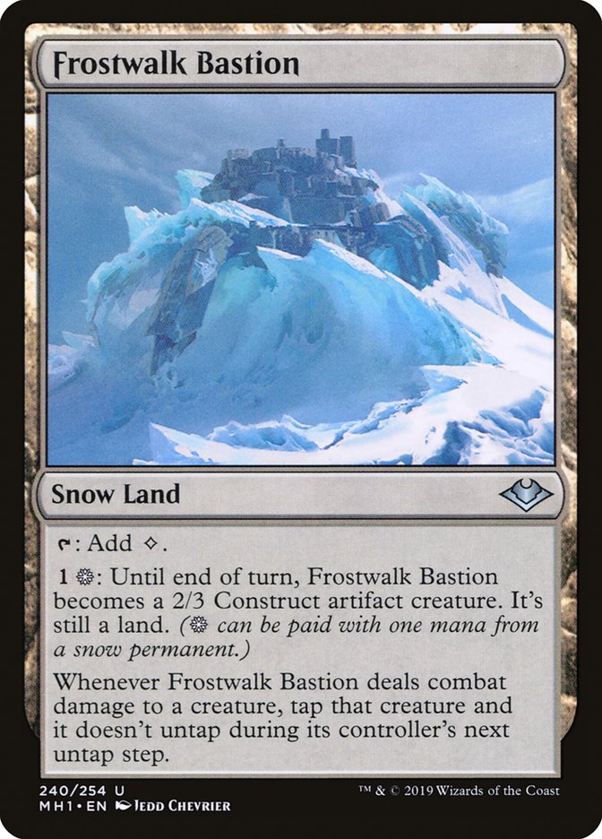 Frostwalk Bastion [Modern Horizons] | Rock City Comics