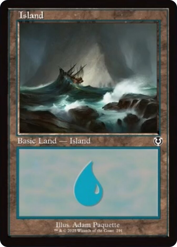 Island (291) (Retro Frame) [Innistrad Remastered] | Rock City Comics