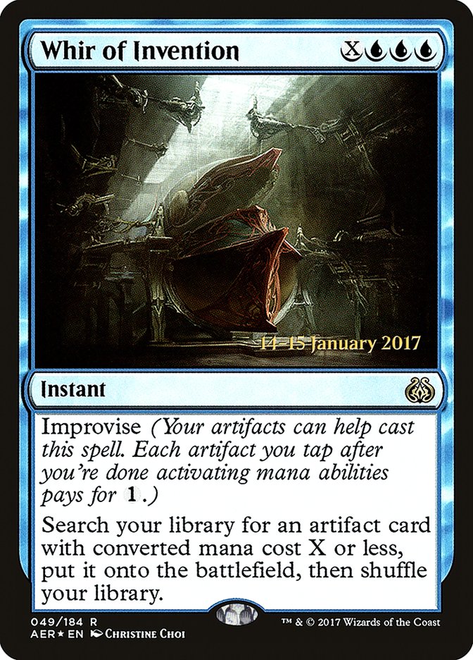 Whir of Invention [Aether Revolt Prerelease Promos] | Rock City Comics