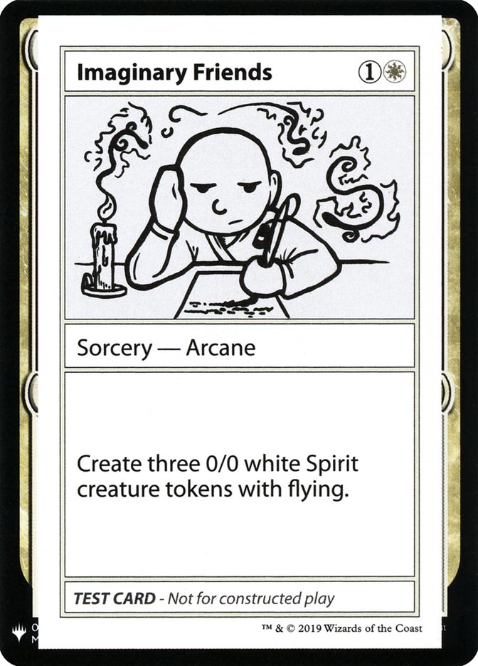 Imaginary Friends [Mystery Booster Playtest Cards] | Rock City Comics