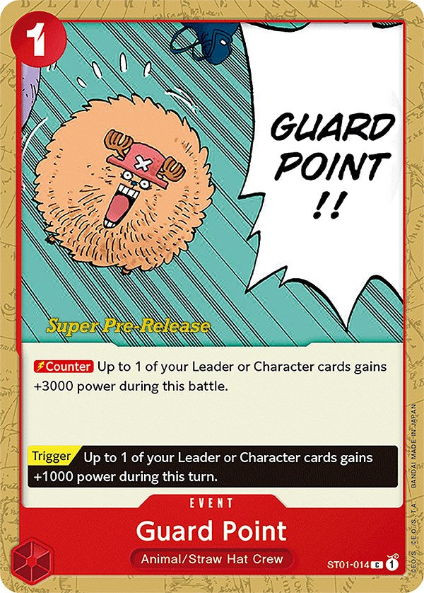 Guard Point [Super Pre-Release Starter Deck: Straw Hat Crew] | Rock City Comics