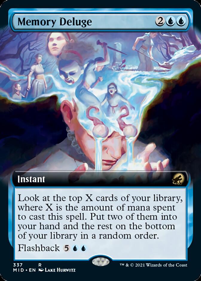 Memory Deluge (Extended Art) [Innistrad: Midnight Hunt] | Rock City Comics