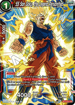 SS Son Goku, the Legend Personified (BT13-012) [Supreme Rivalry] | Rock City Comics