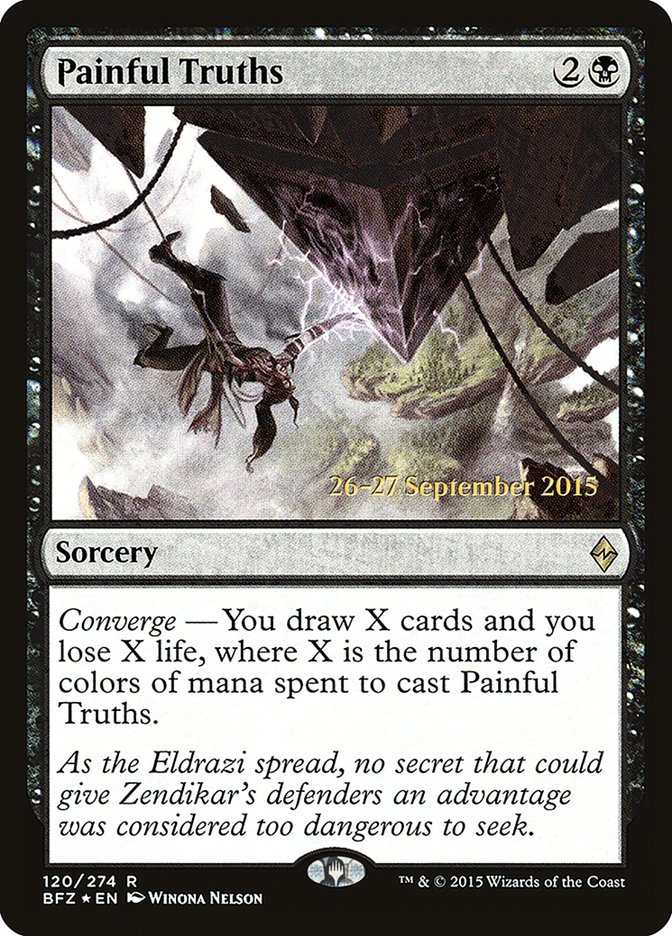 Painful Truths [Battle for Zendikar Prerelease Promos] | Rock City Comics