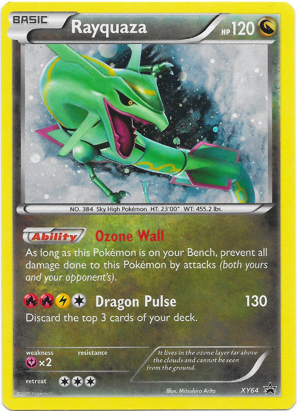 Rayquaza (XY64) (Jumbo Card) [XY: Black Star Promos] | Rock City Comics