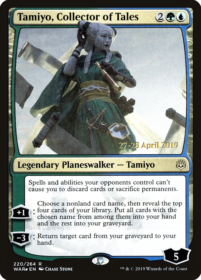 Tamiyo, Collector of Tales [War of the Spark Prerelease Promos] | Rock City Comics
