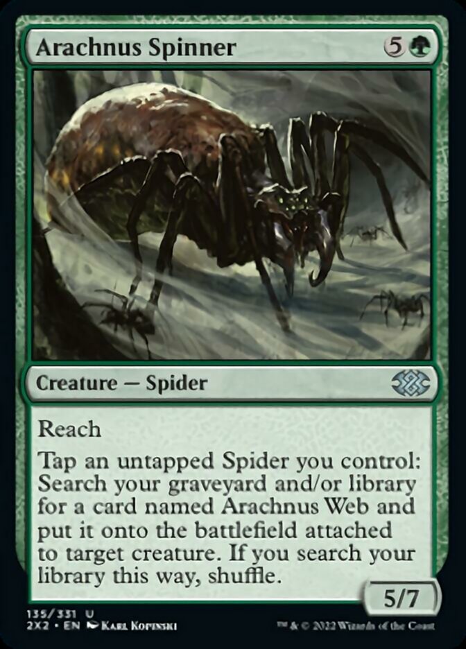 Arachnus Spinner [Double Masters 2022] | Rock City Comics