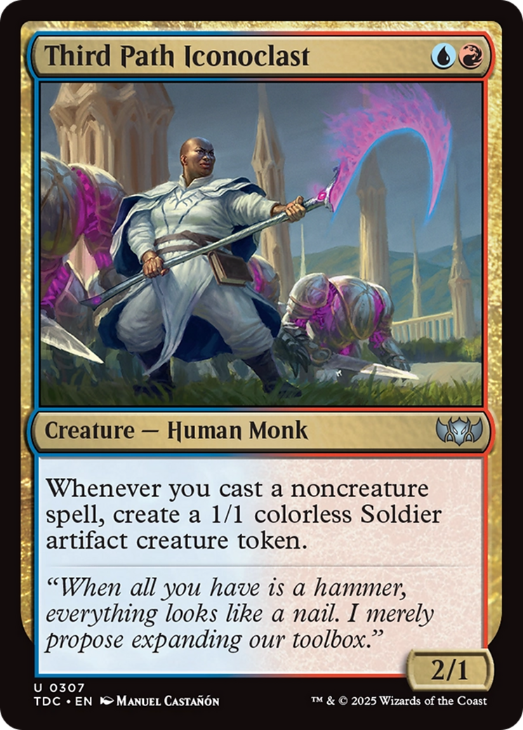Third Path Iconoclast [Tarkir: Dragonstorm Commander] | Rock City Comics