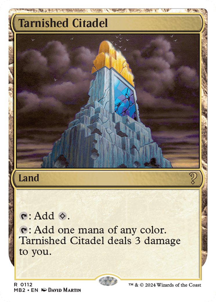 Tarnished Citadel (White Border) [Mystery Booster 2] | Rock City Comics