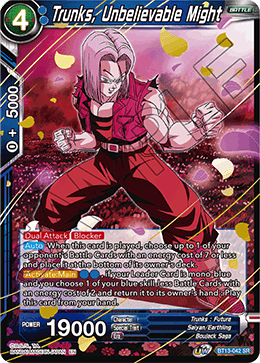 Trunks, Unbelievable Might (BT13-042) [Supreme Rivalry] | Rock City Comics