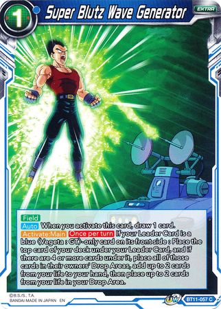 Super Blutz Wave Generator (BT11-057) [Vermilion Bloodline] | Rock City Comics