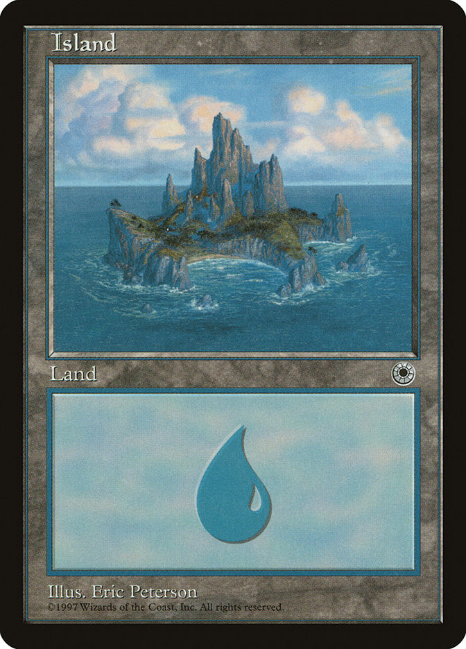 Island (Circular Bay in Center / No Waterfall) [Portal] | Rock City Comics