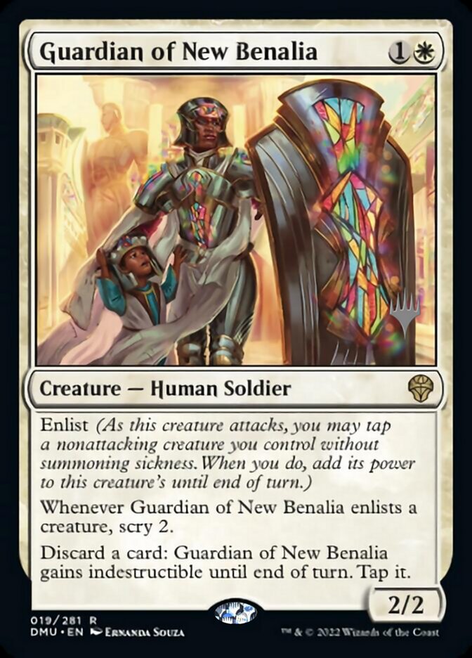 Guardian of New Benalia (Promo Pack) [Dominaria United Promos] | Rock City Comics