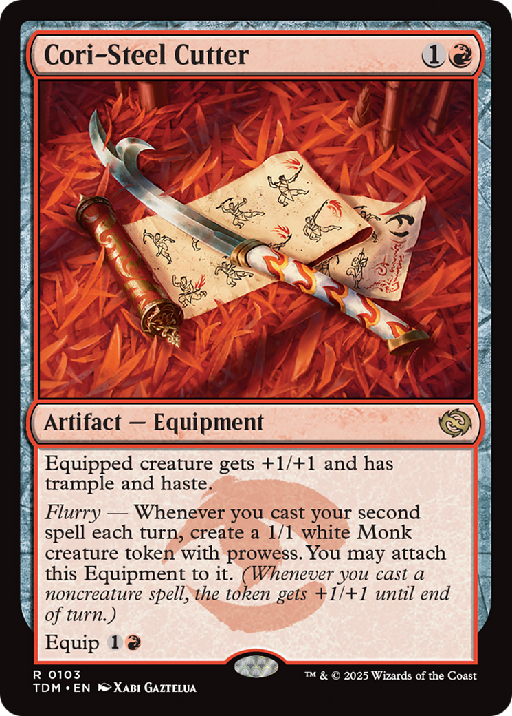 Cori-Steel Cutter [Tarkir: Dragonstorm] | Rock City Comics