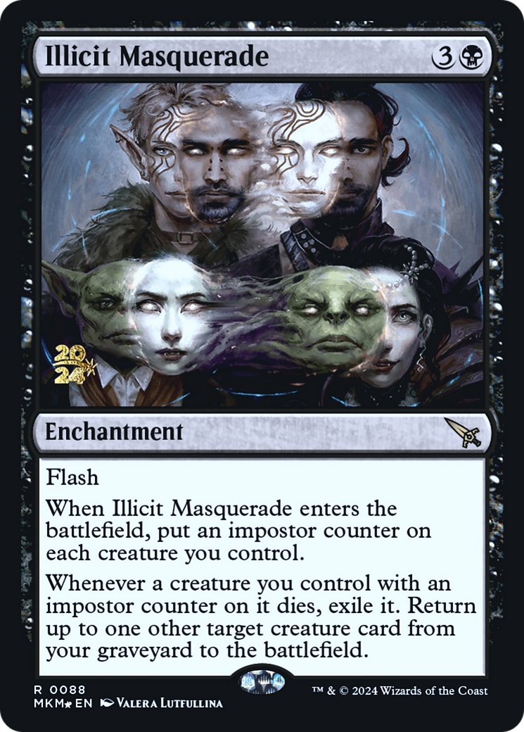 Illicit Masquerade [Murders at Karlov Manor Prerelease Promos] | Rock City Comics