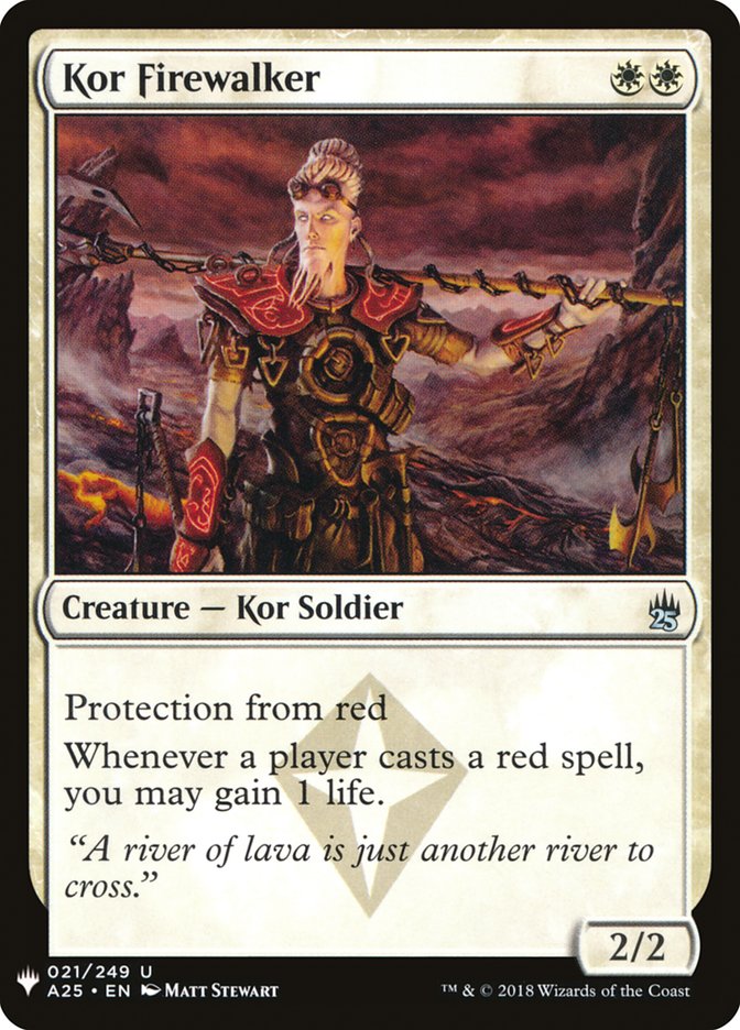 Kor Firewalker [Mystery Booster] | Rock City Comics