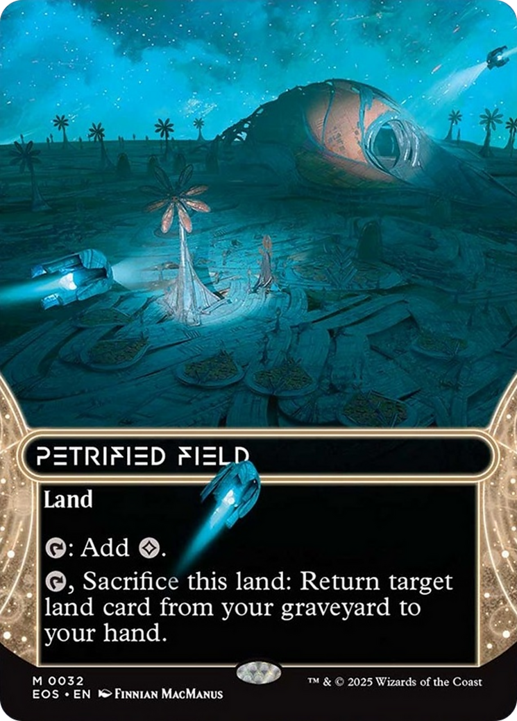 Petrified Field (0032) (Borderless) [Edge of Eternities: Stellar Sights] | Rock City Comics
