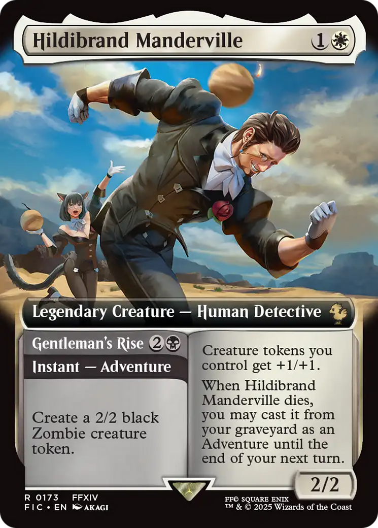 Hildibrand Manderville // Gentleman's Rise (Extended Art) [FINAL FANTASY Commander] | Rock City Comics