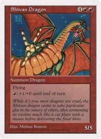 Shivan Dragon (Oversized) [Oversize Cards] | Rock City Comics