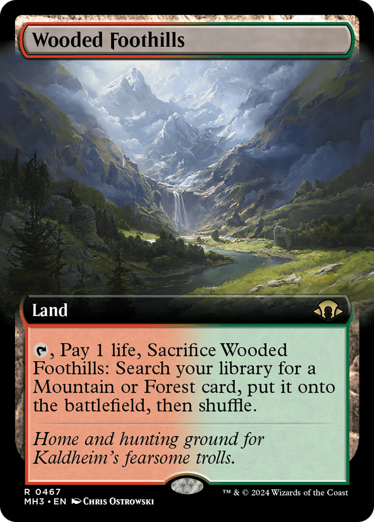 Wooded Foothills (Extended Art) [Modern Horizons 3] | Rock City Comics