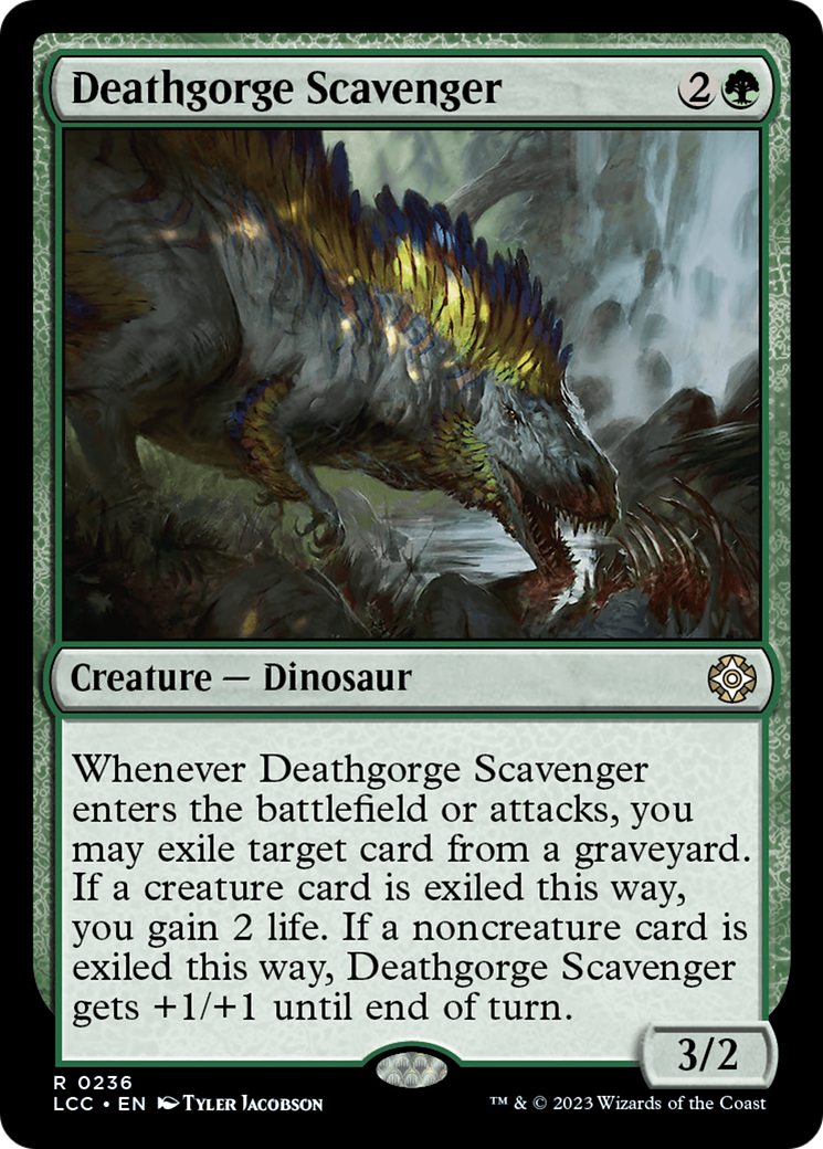 Deathgorge Scavenger [The Lost Caverns of Ixalan Commander] | Rock City Comics