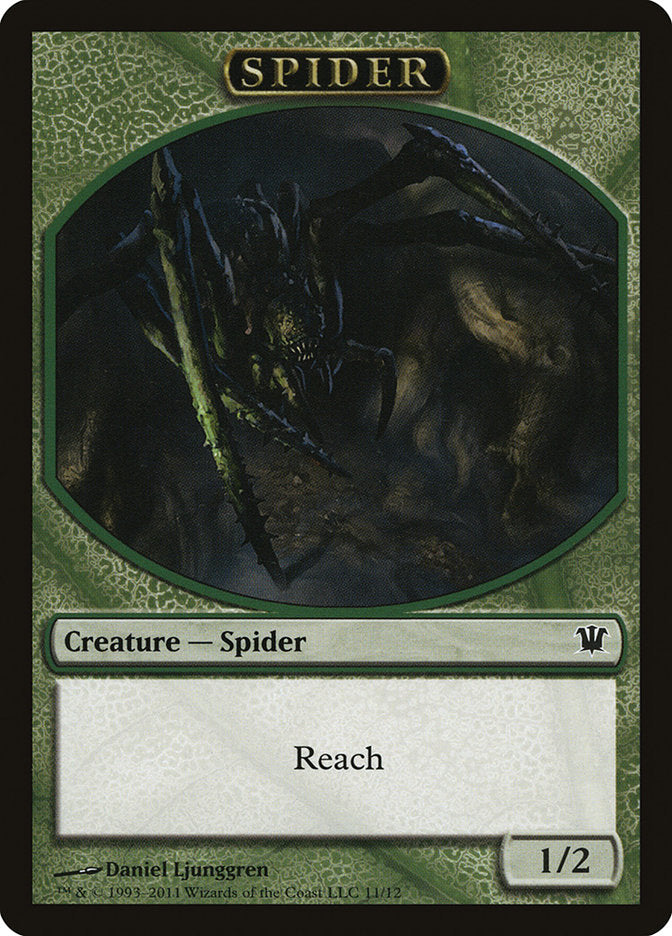Spider Token [Innistrad Tokens] | Rock City Comics