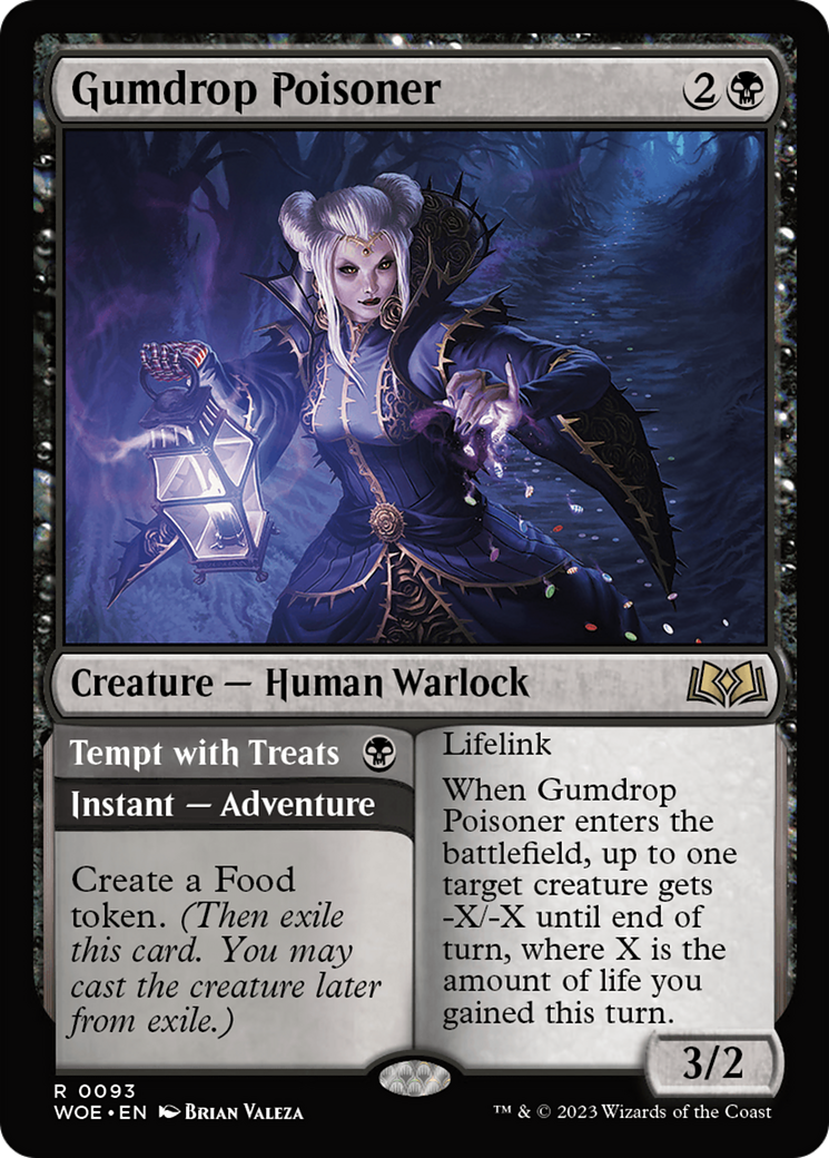 Gumdrop Poisoner // Tempt with Treats [Wilds of Eldraine] | Rock City Comics