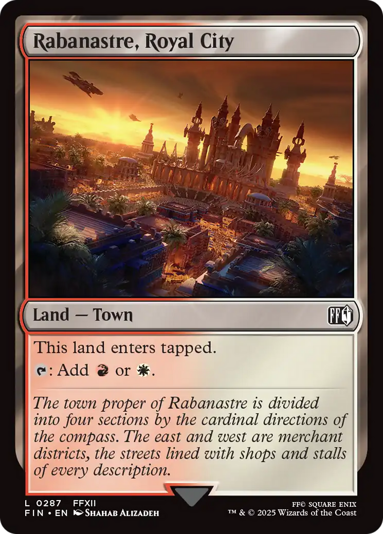 Rabanastre, Royal City [FINAL FANTASY] | Rock City Comics