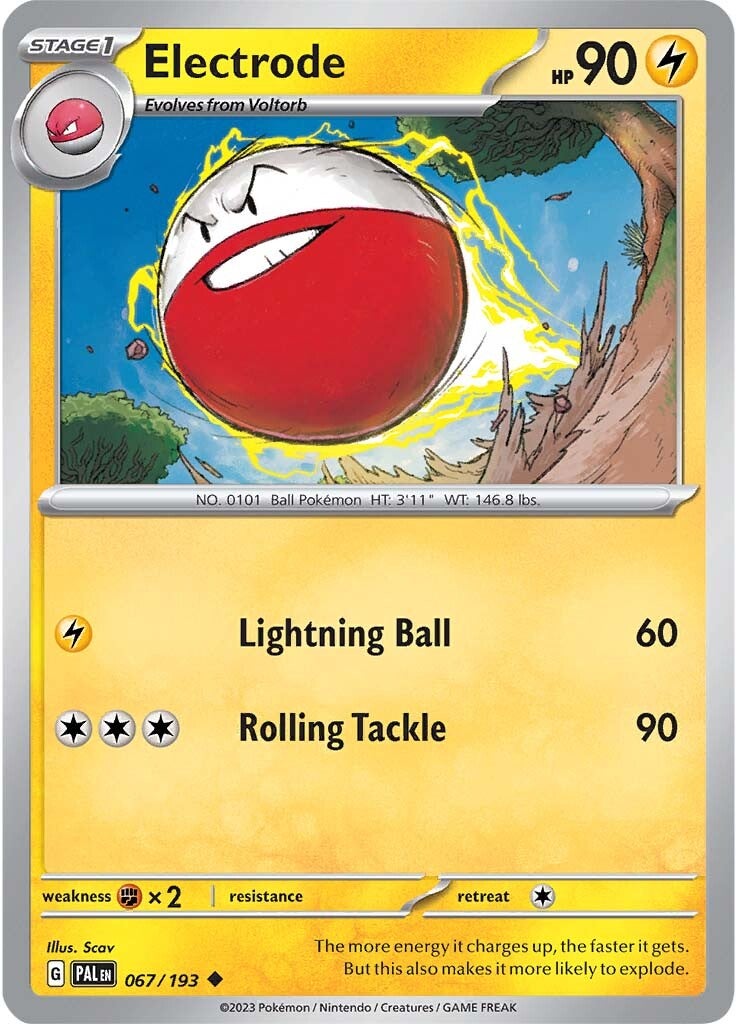 Electrode (067/193) [Scarlet & Violet: Paldea Evolved] | Rock City Comics