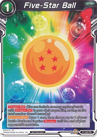 Five-Star Ball (P-102) [Promotion Cards] | Rock City Comics