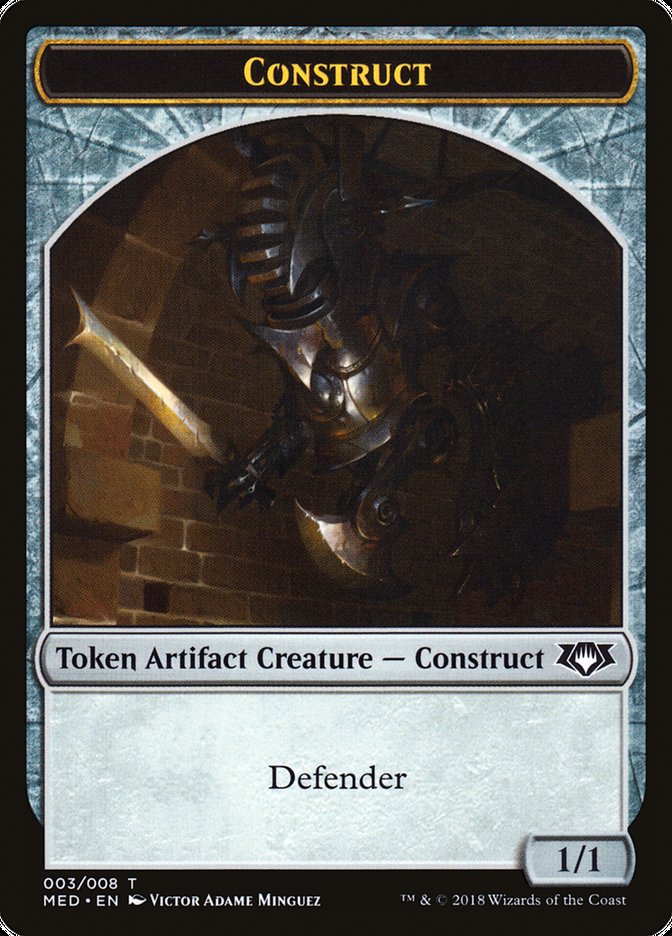 Construct Token (3) [Mythic Edition Tokens] | Rock City Comics