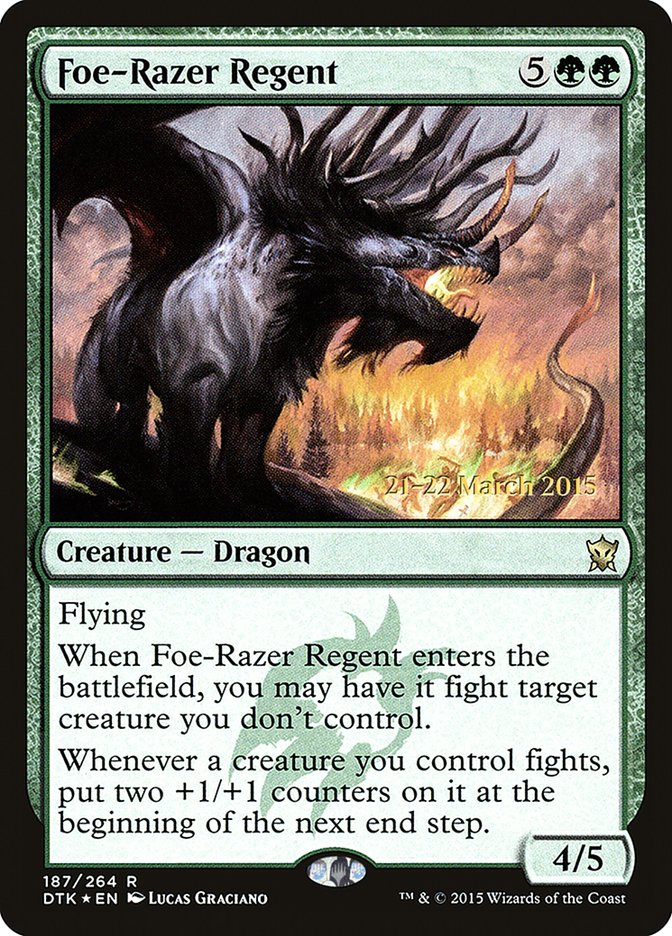 Foe-Razer Regent [Dragons of Tarkir Prerelease Promos] | Rock City Comics