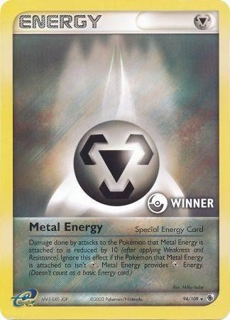 Metal Energy (94/109) (Winner) [EX: Ruby & Sapphire] | Rock City Comics