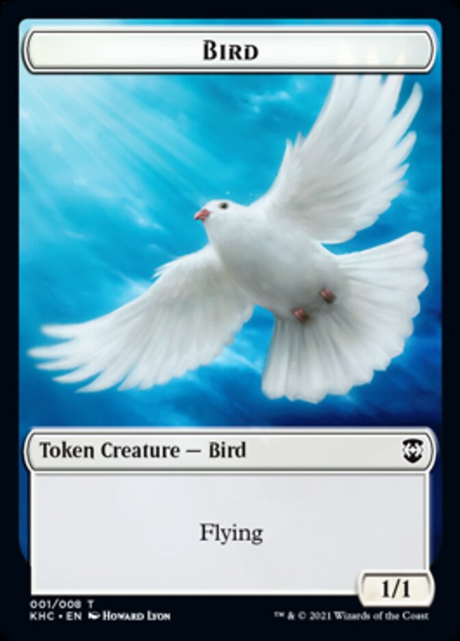 Bird Token [Kaldheim Commander Tokens] | Rock City Comics