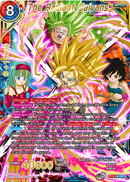 The Radiant Saiyans (BT15-154) [Saiyan Showdown] | Rock City Comics