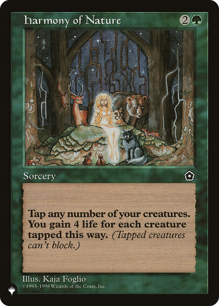 Harmony of Nature [The List] | Rock City Comics