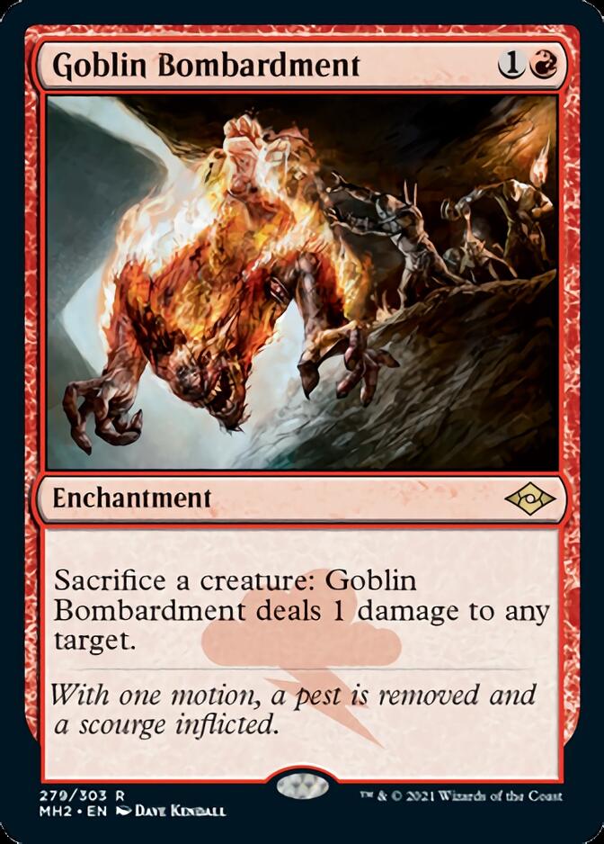 Goblin Bombardment (Foil Etched) [Modern Horizons 2] | Rock City Comics