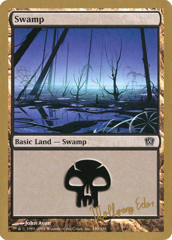 Swamp (we340) (Wolfgang Eder) [World Championship Decks 2003] | Rock City Comics